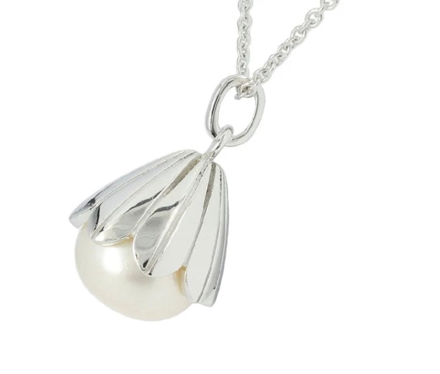 Lotus Pearl, 14K gold