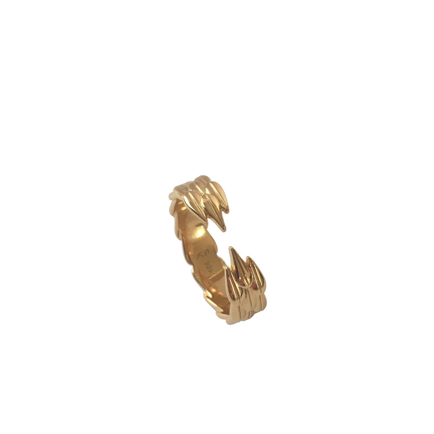 Hoops ring, gold